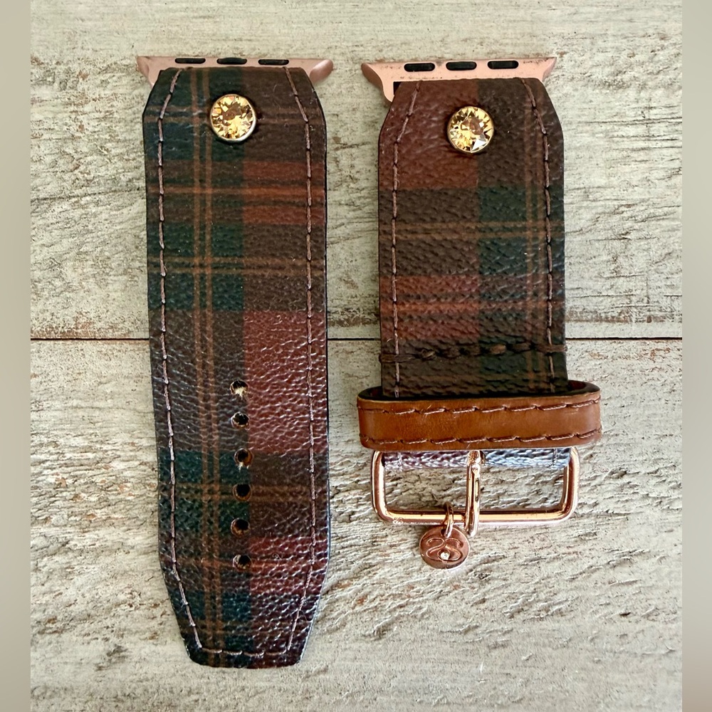 EUC Spark*l Spark’l Sparklbands Ralph Lauren Apple Watch Band